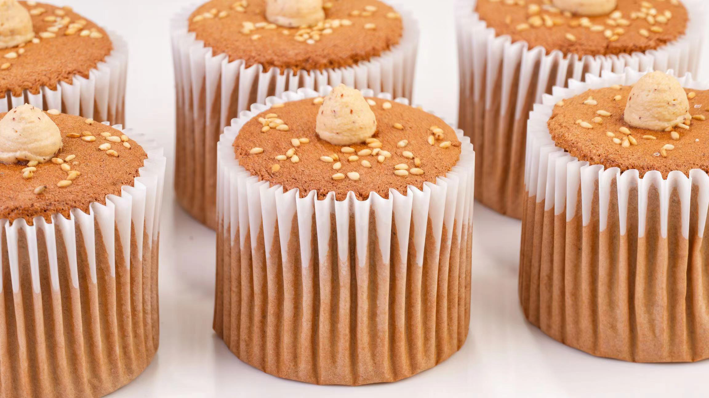 之前去学习并做了4年的流心纸杯蛋糕 今天分享你红枣味~