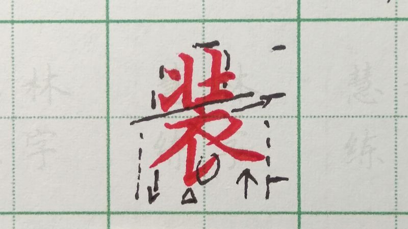 装字的硬笔书写方法,艺术,书法,好看视频