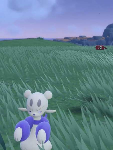 宝可梦朱紫闪光功夫鼬进化成闪光师傅鼬