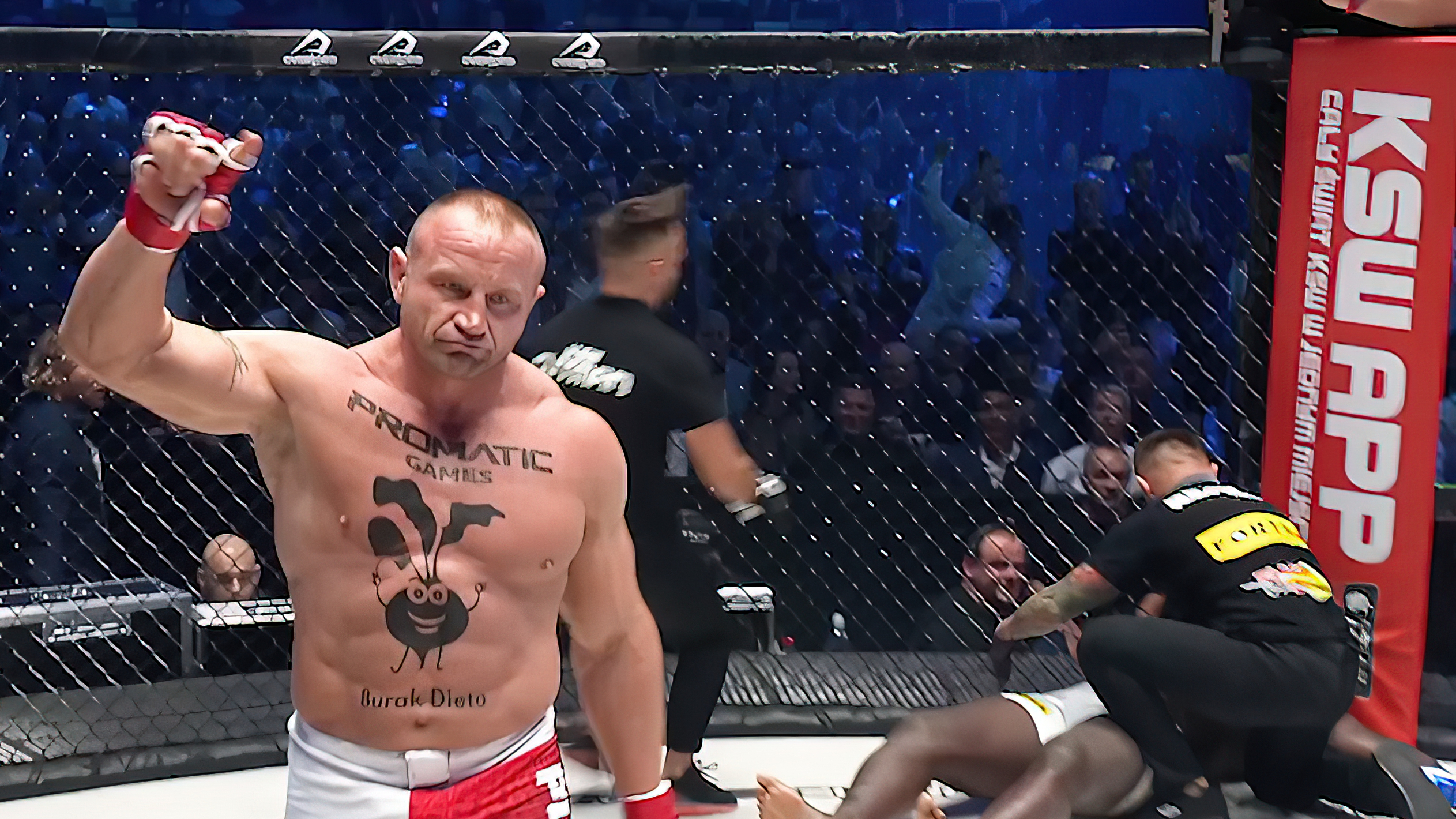 大力士马瑞斯转战MMA综合格斗,一拳秒杀非洲巨人!