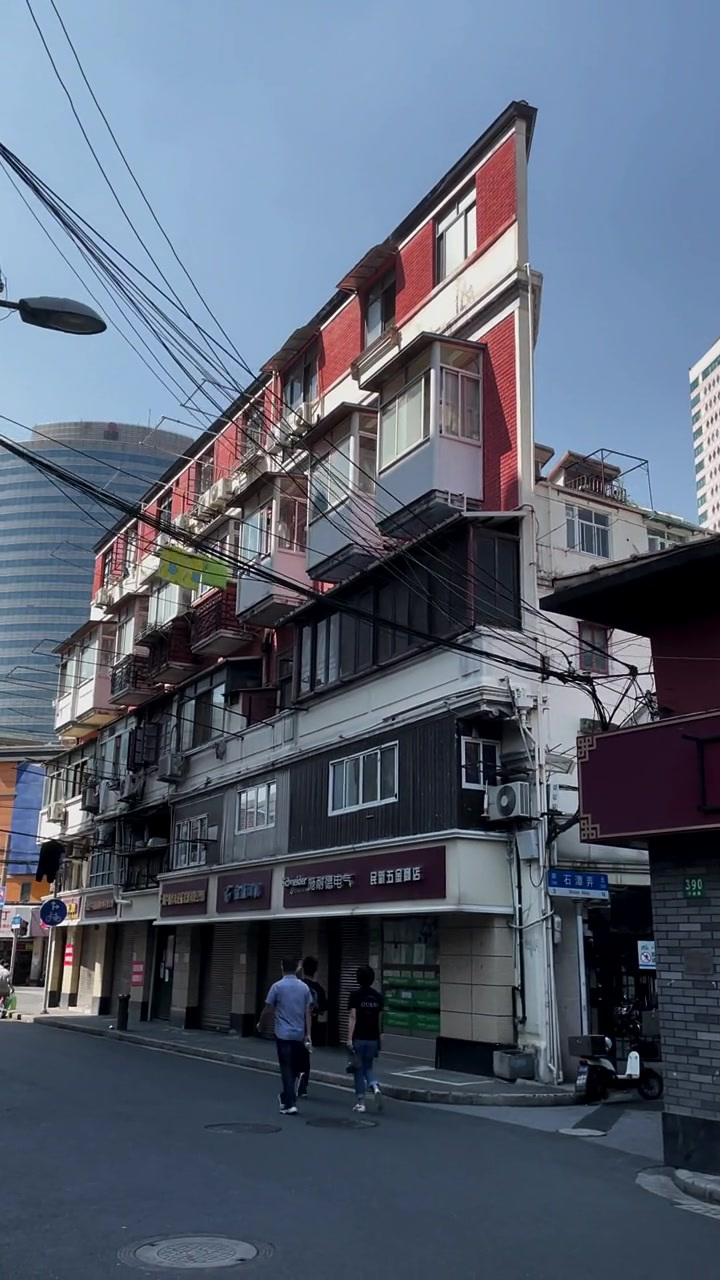 上海纸片楼 五彩斑斓的秋