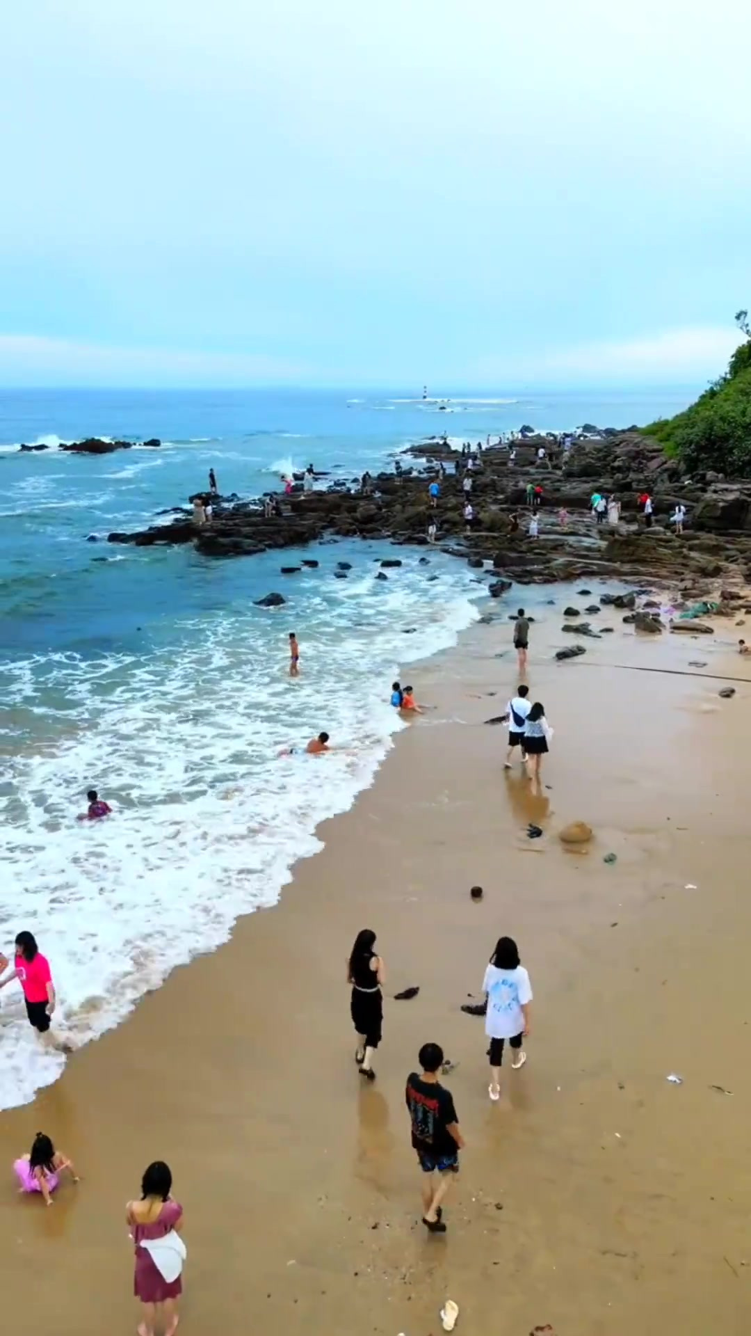 美丽的海滨城市,防城港怪石滩景区