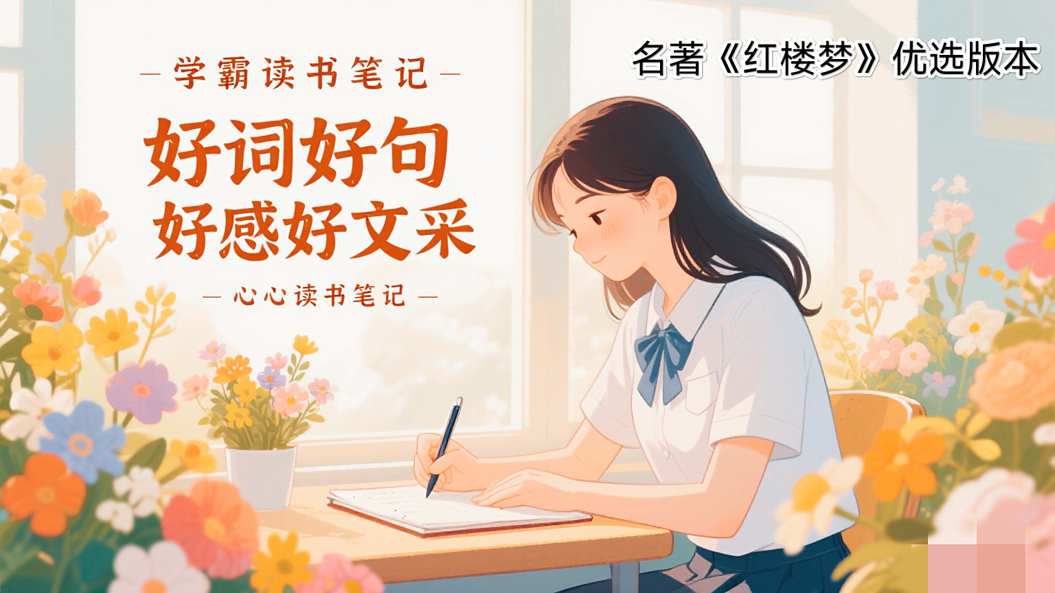 名著《红楼梦》读书笔记《薛宝钗进京》好词好句好感好文采