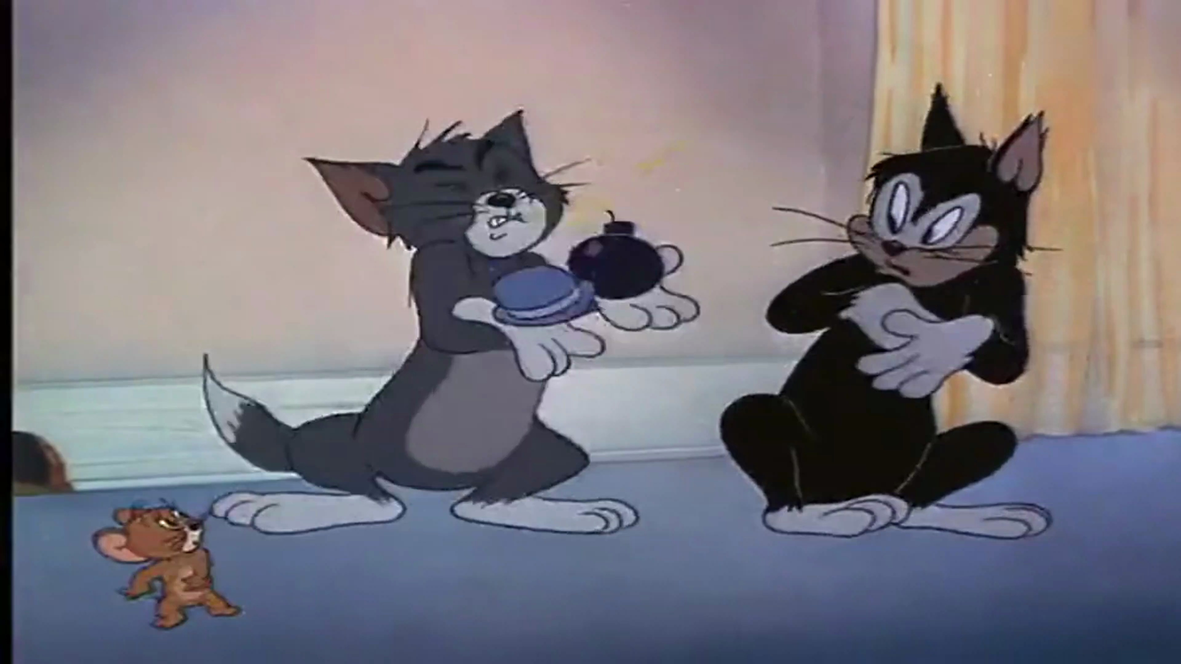 猫和老鼠:杰瑞鼠是猫咪的噩梦,猫咪的手指,当钢琴弹奏