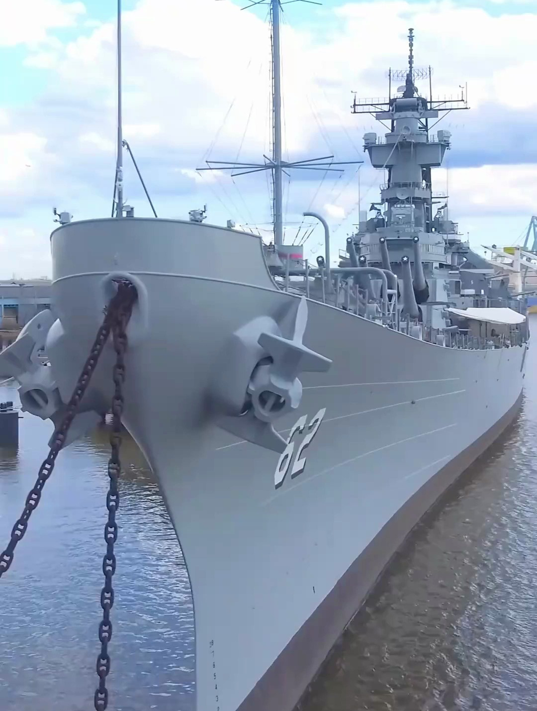 依阿华级战列舰bb-62"新泽西号"1943-1991,满载排水量56000吨-度小视