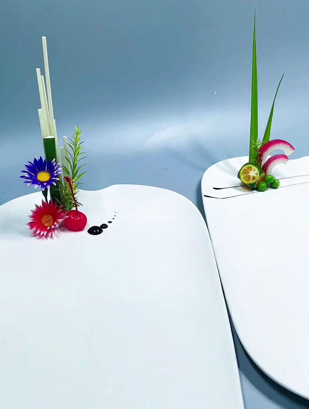 简单立体的盘饰 摆盘技巧