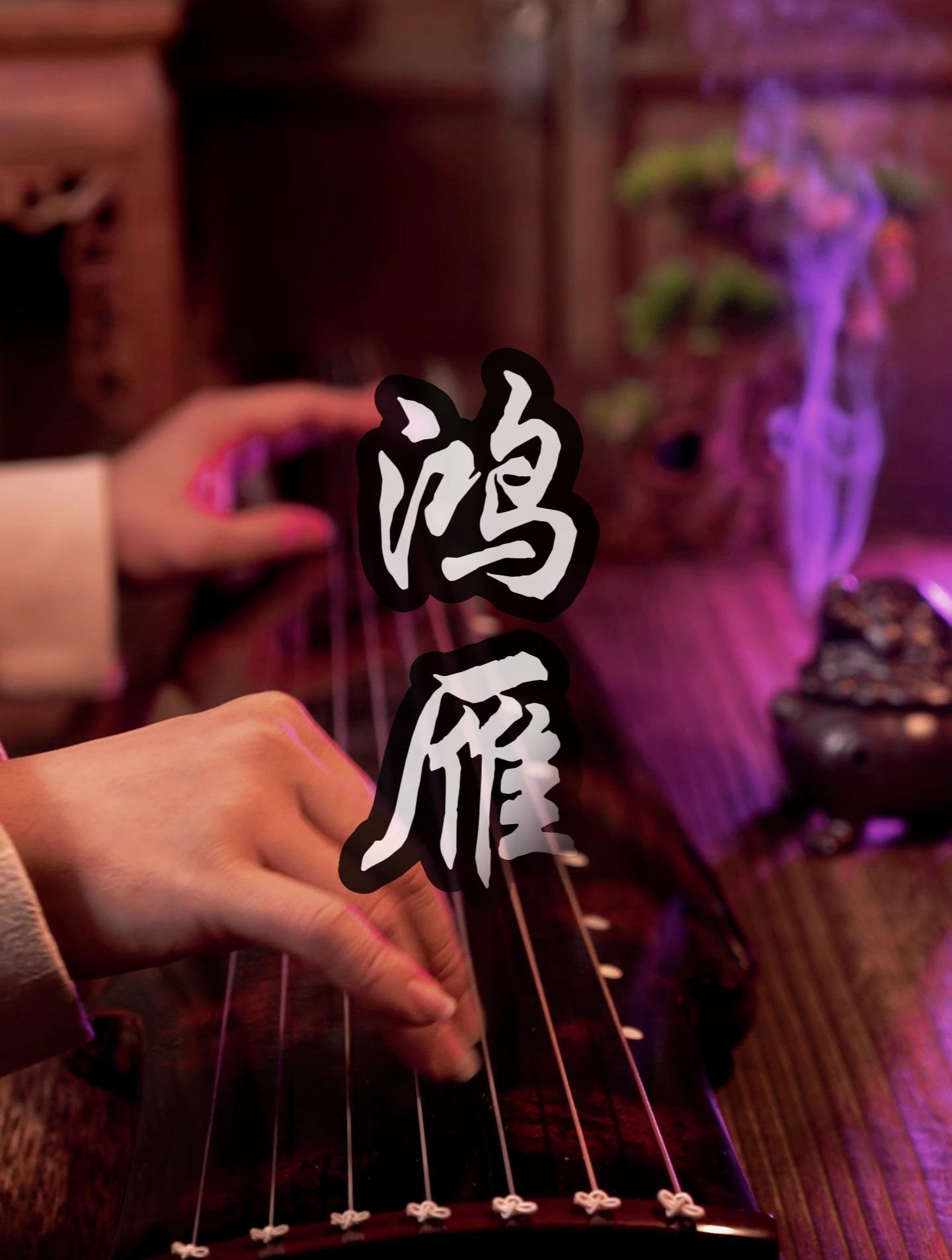 无痕式古琴演奏《鸿雁》接头暗号:199888