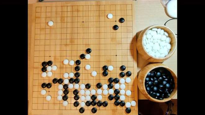 [图]17岁韩国新科冠军挑战柯洁续集！乱战考验棋形的拿捏和厚薄理解！