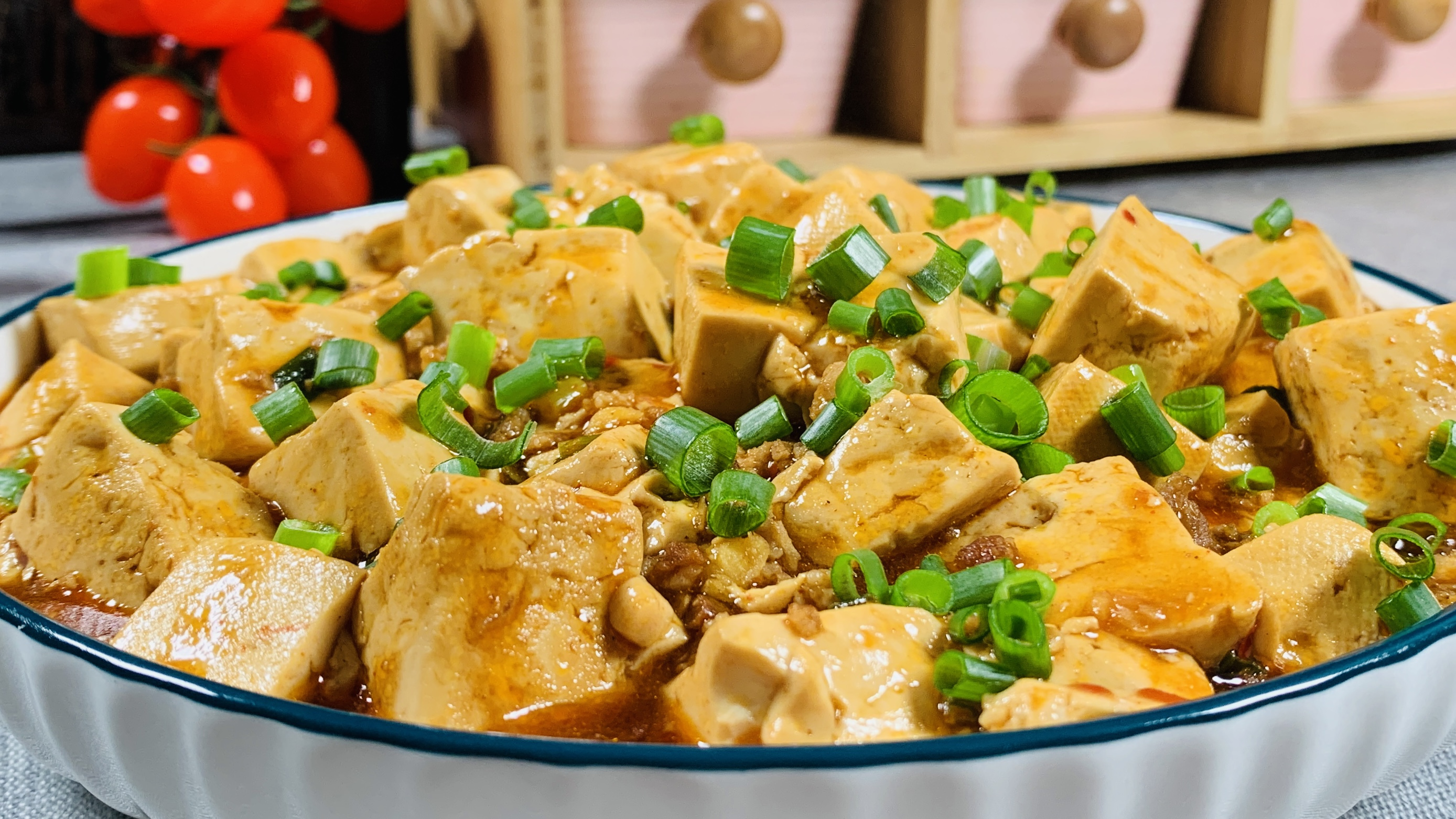 教你肉末豆腐的家常做法,豆腐滑嫩入味,鲜香好吃又下饭