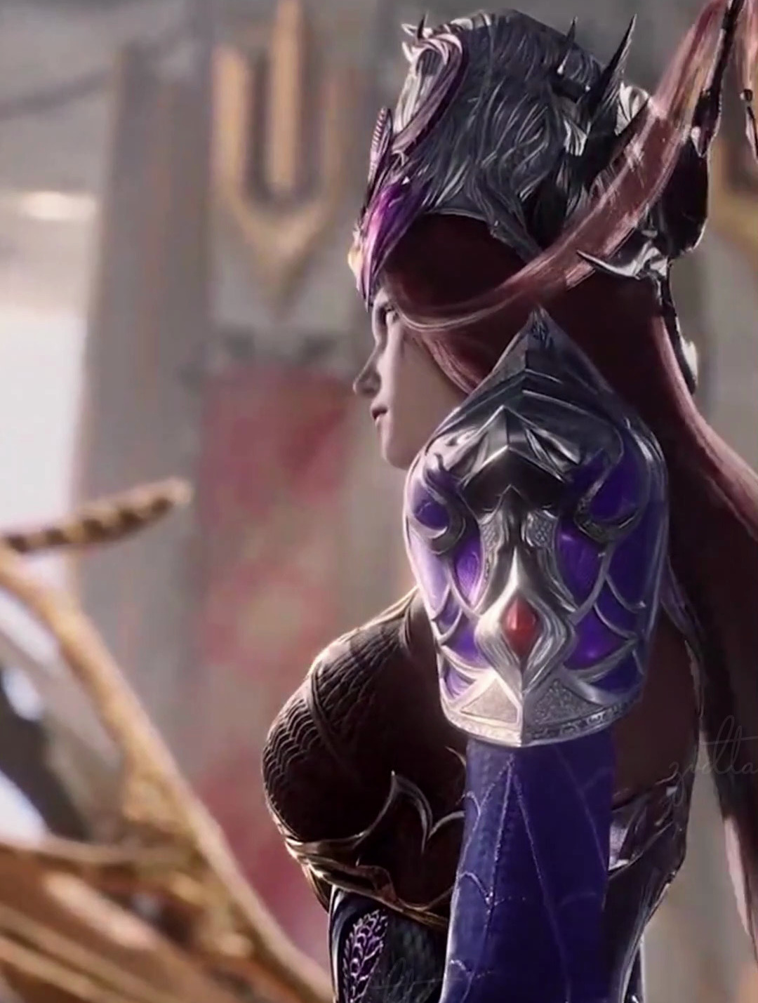 新皮肤 罗刹神 神装教皇比比东,魅惑无双