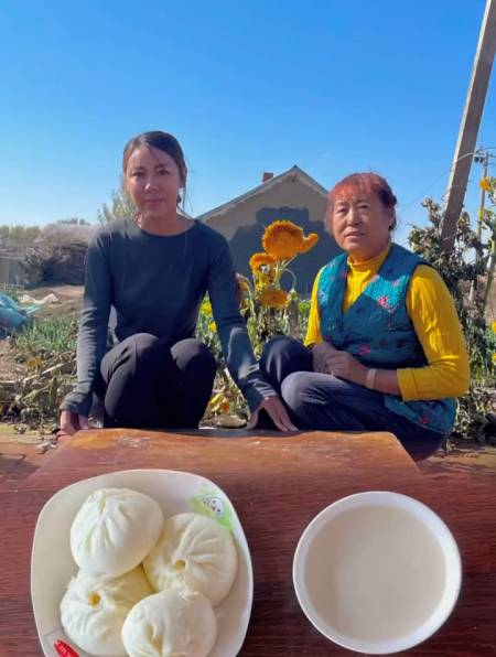 我二姑来家找刺的,给她做个豆浆-度小视