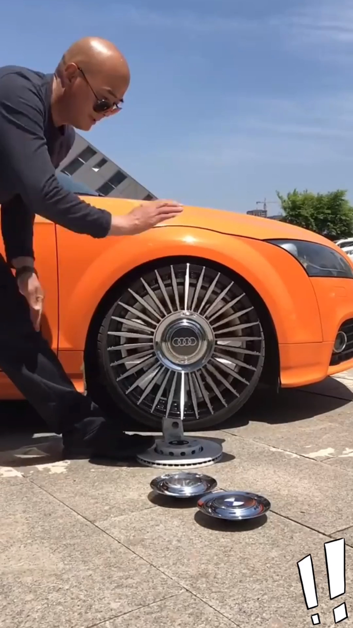 见识一下网红悬浮轮毂,眼前的这一幕,也太好看了吧!