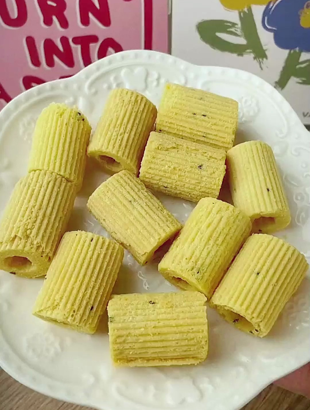 「宠粉福利5元券」德式一口酥健康零食手工蛋卷20枚-度小视