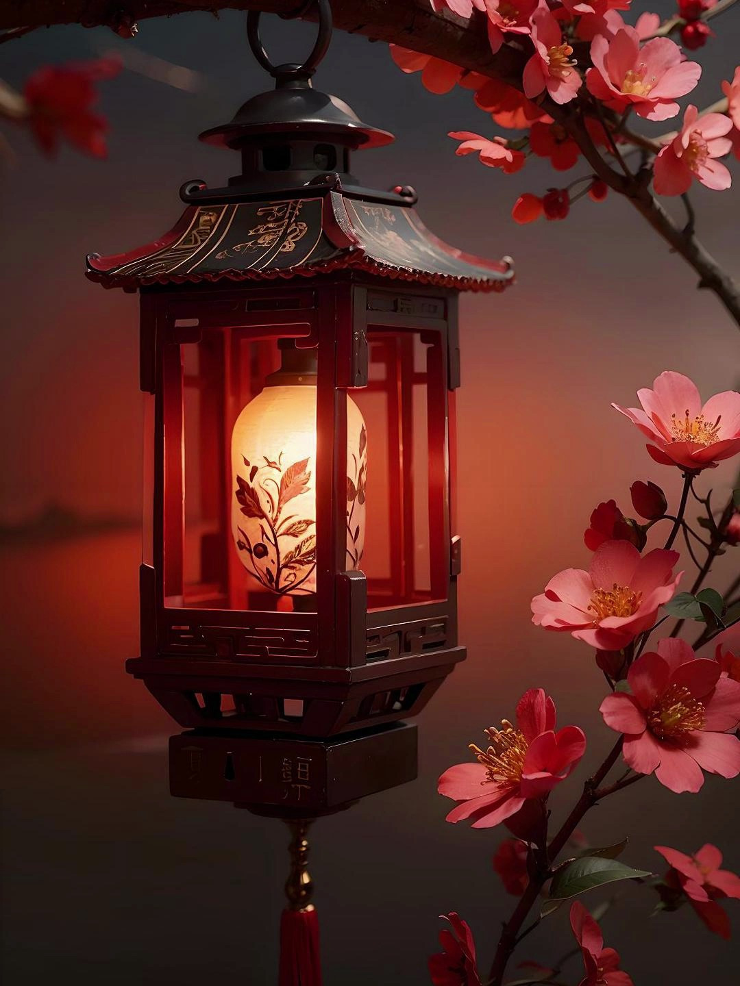 大红灯笼高高挂,喜气洋洋迎新年!