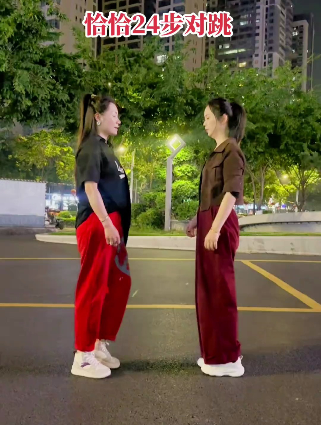 恰恰24步对跳 双人舞 简单好看又好学