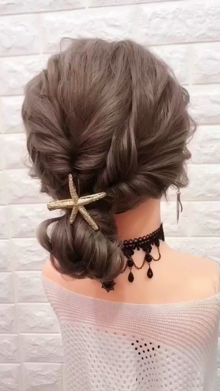 2022简单可爱的发型创意扎发