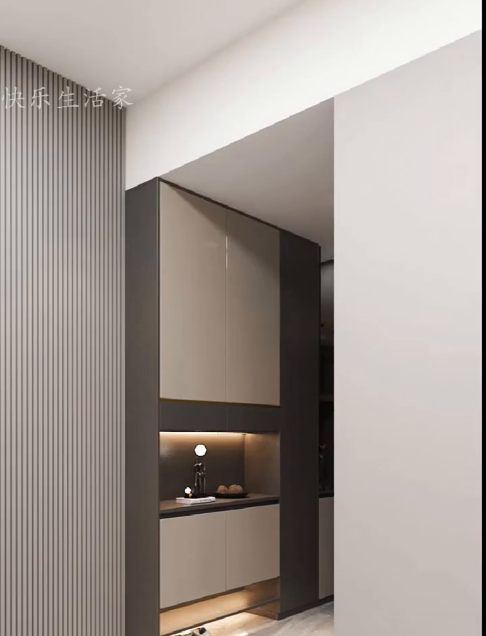 入户玄关吊顶这样设计更美观