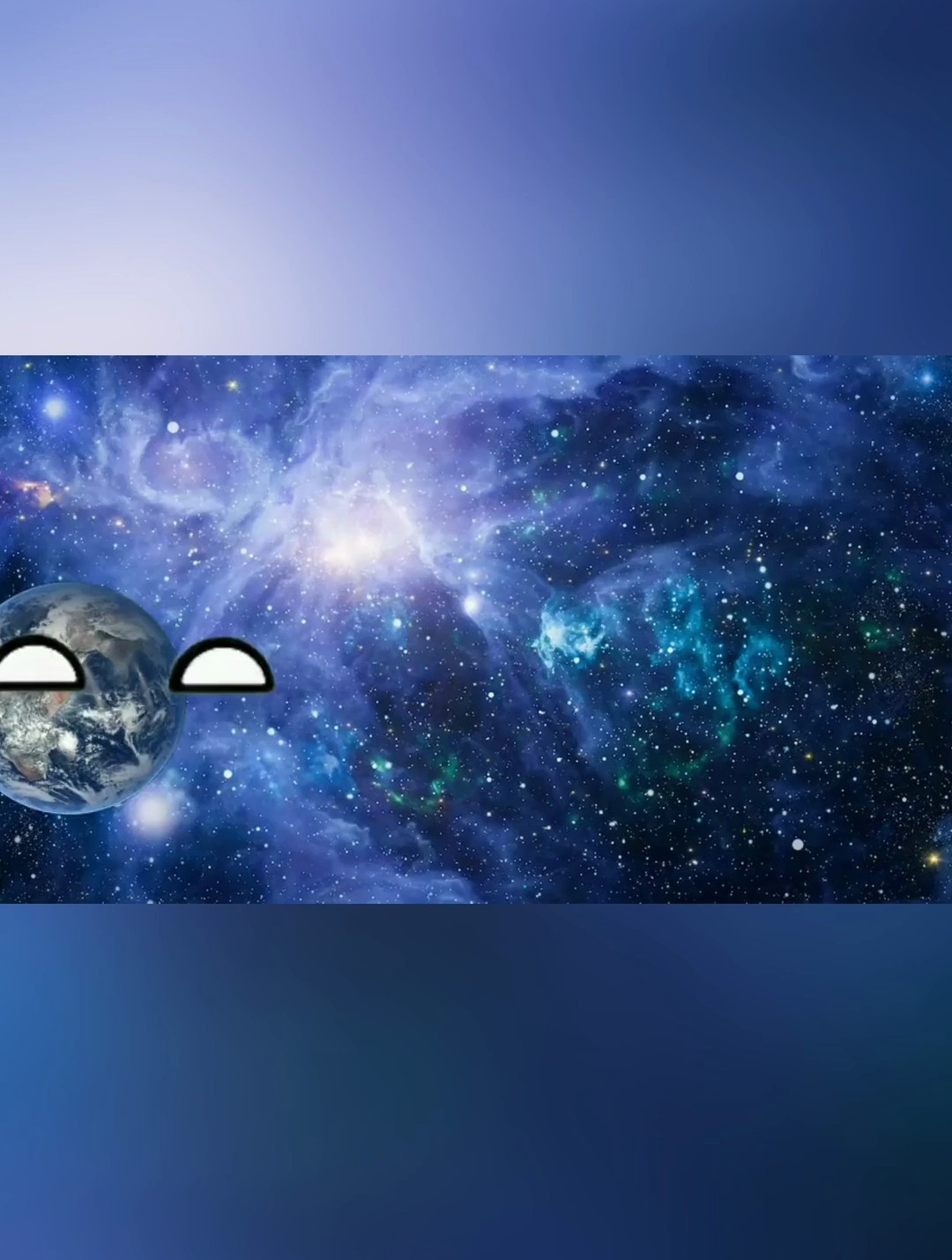 星球动画:地球偶遇另一个宇宙的地球