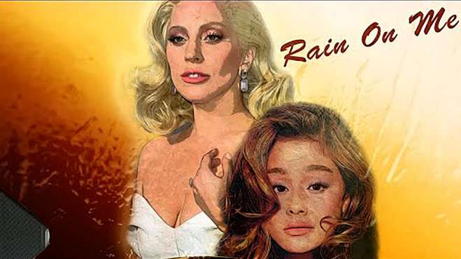 [图]80年代复古曲风版《Rain On Me》——Lady Gaga, Ariana Grande