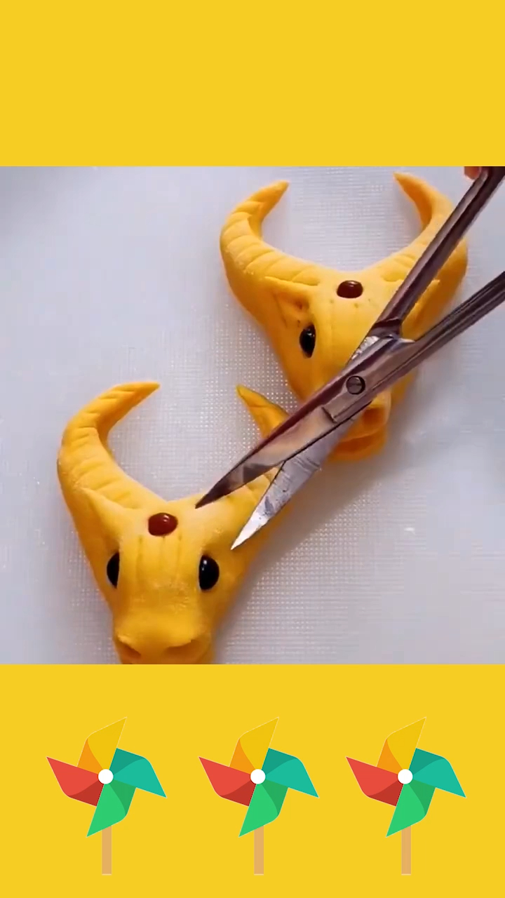 牛年到了,教你用面做牛馒头,你学会了吗!