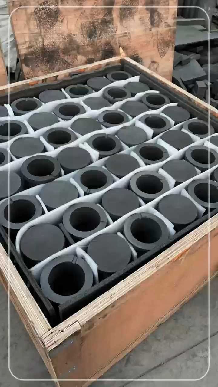 进口高纯单环石墨坩埚