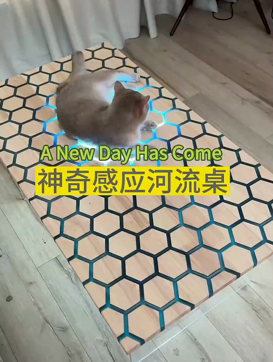 触摸感应河流桌也太神奇了,看我如何自己动手制作一张 手工diy