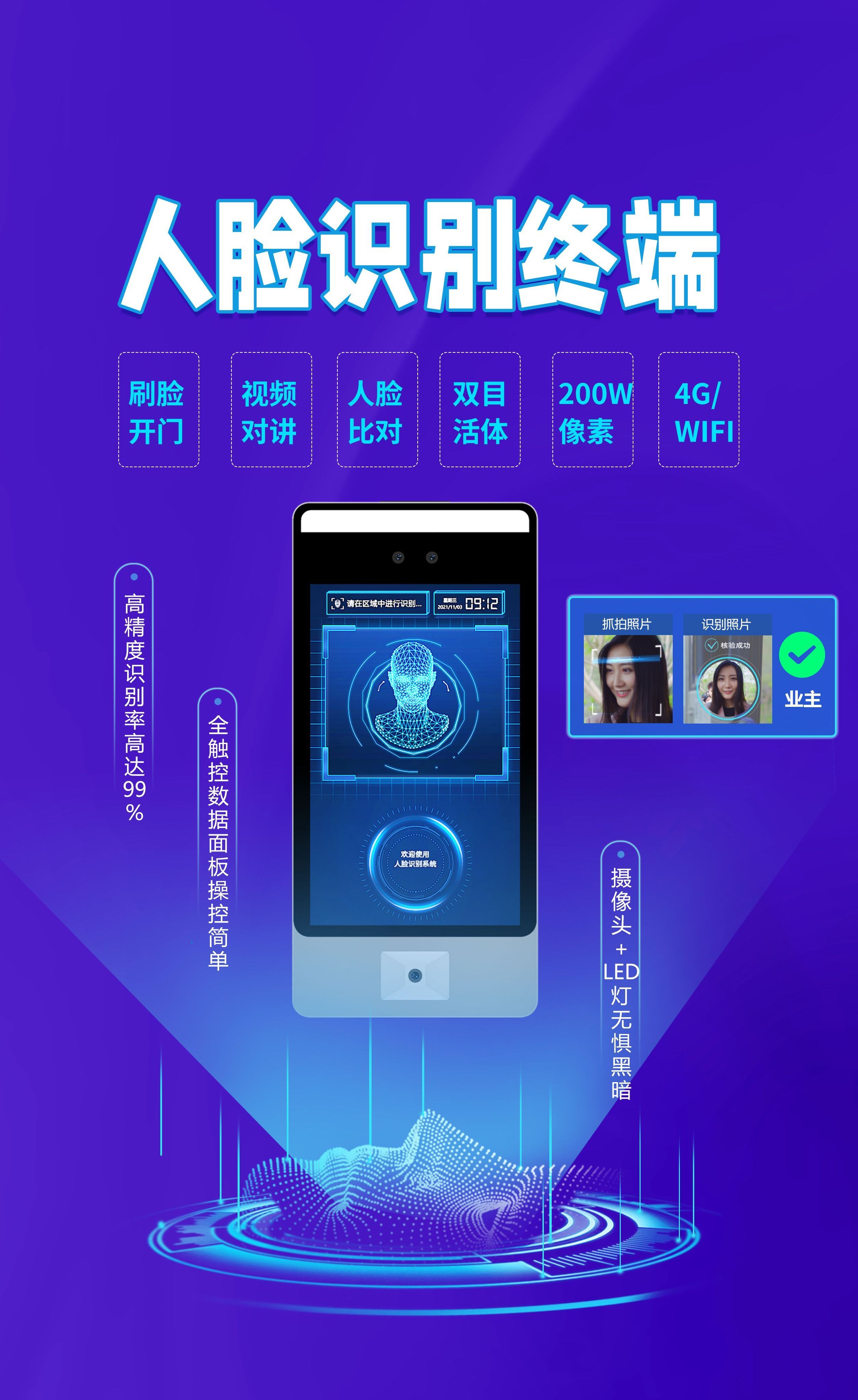 动态人脸识别设备