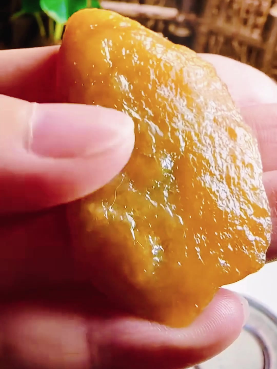 大马坎水石,起胶