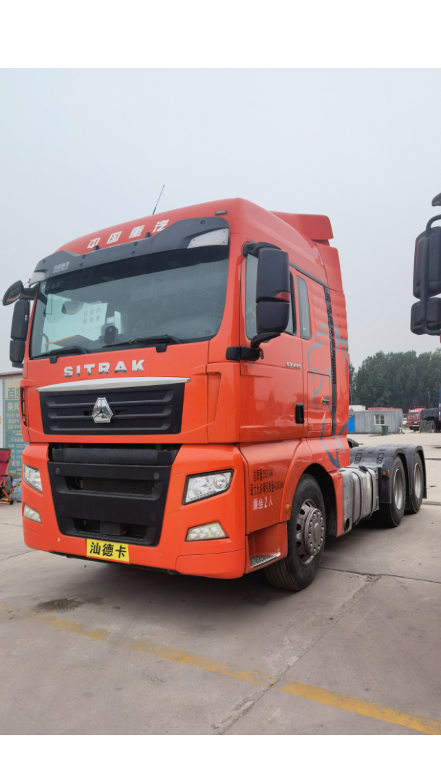 最高端的牵引车二手汕德卡480自动挡带液缓