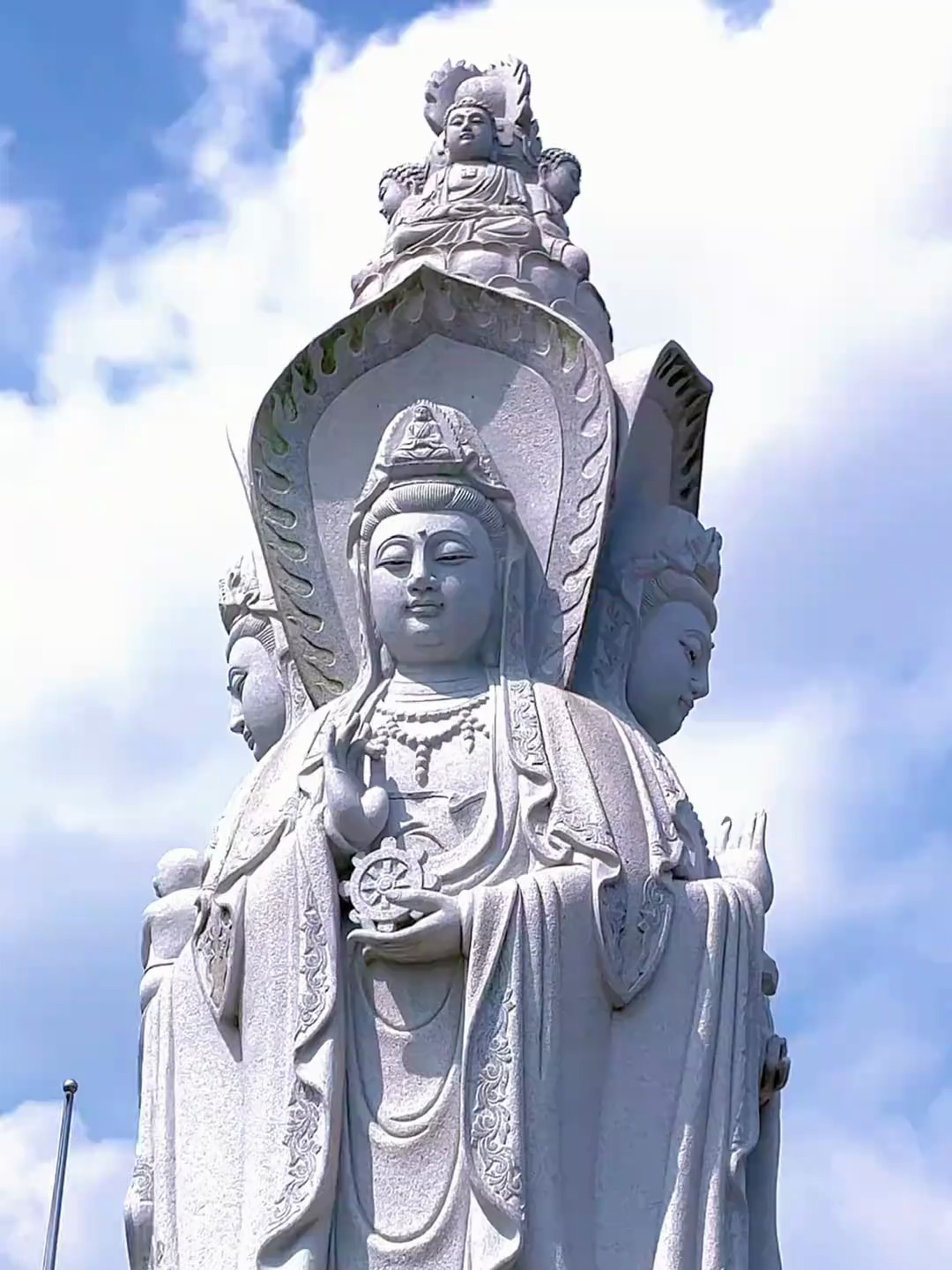 浙江台州温岭,泽国心安禅寺美景,环境优美