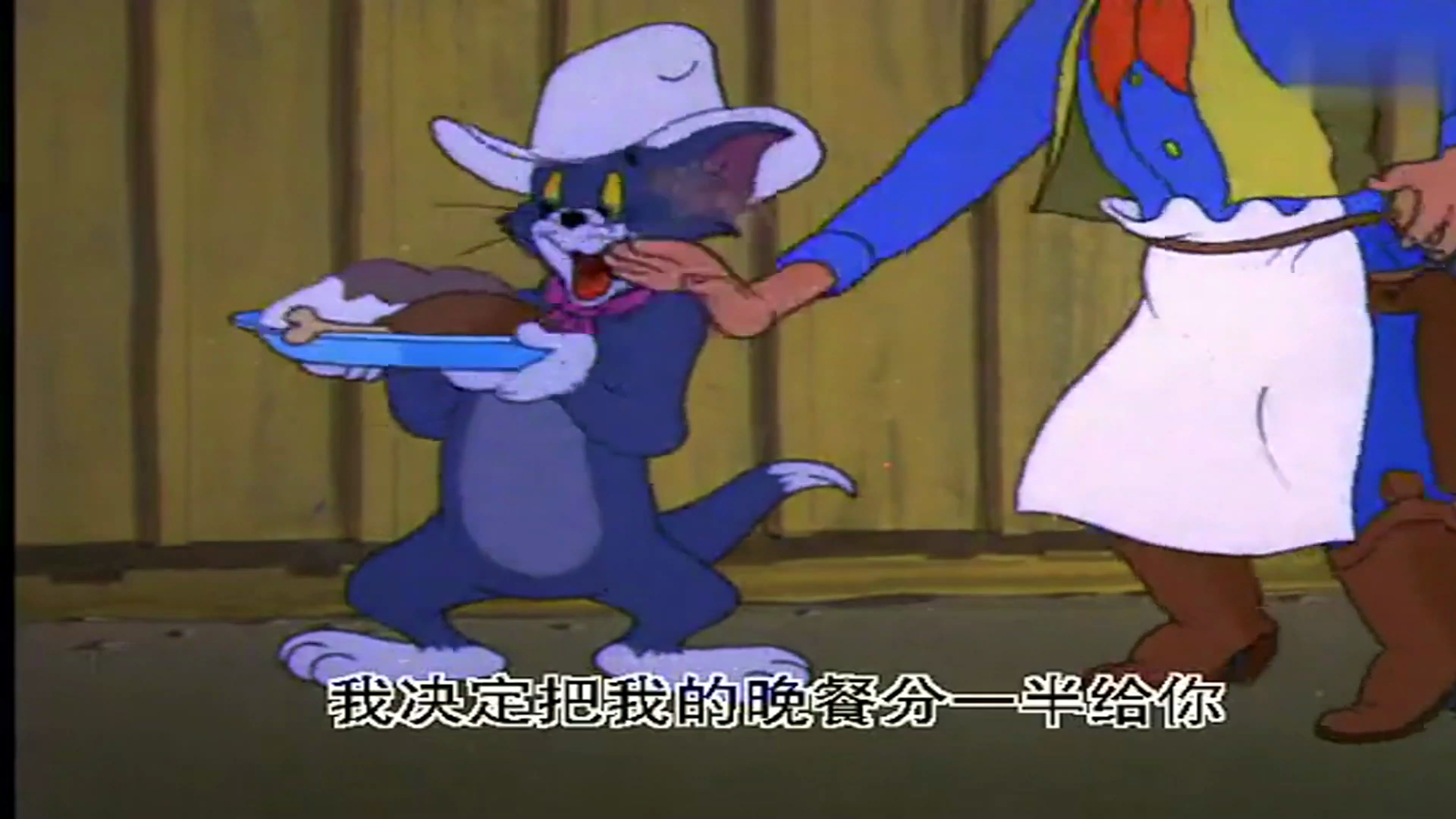 猫和老鼠:汤姆真懒,听到吃饭的铃声跑的最快,抓老鼠一点用都没