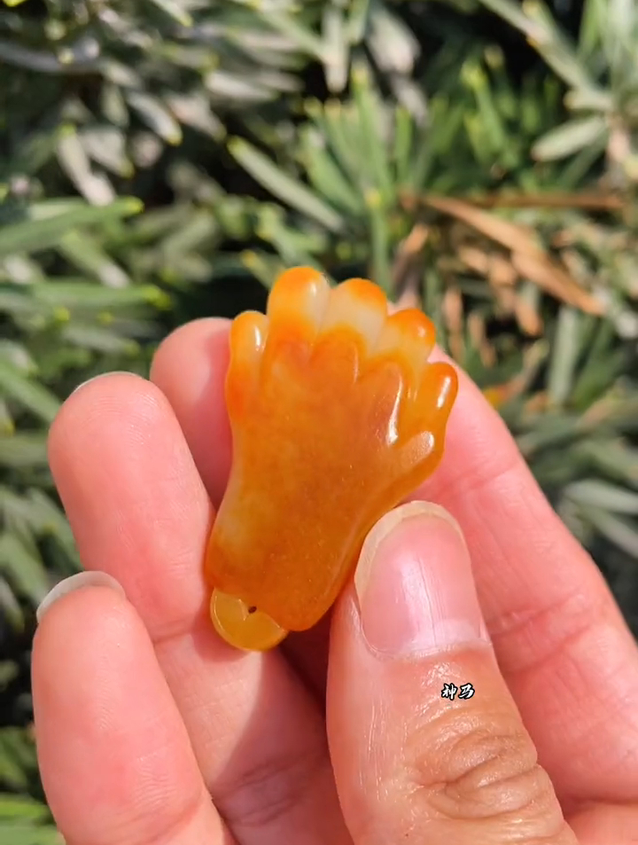 虎爪爪挂坠,寓意:招财驱邪-度小视