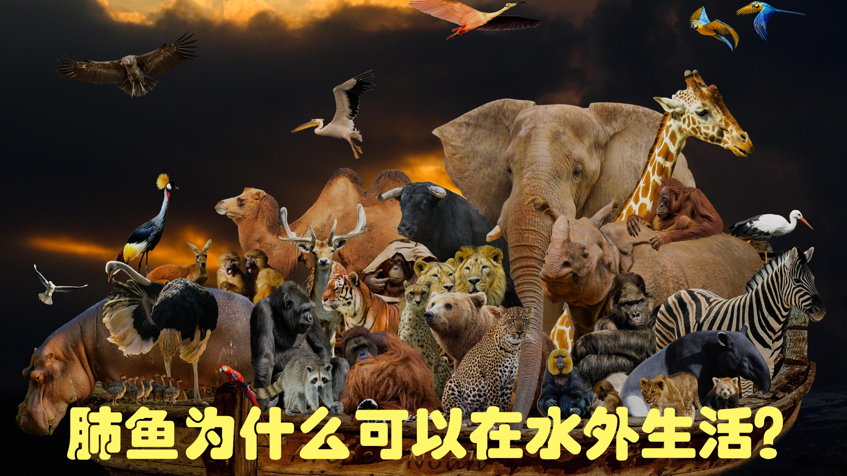肺鱼为什么可以在水外生活?