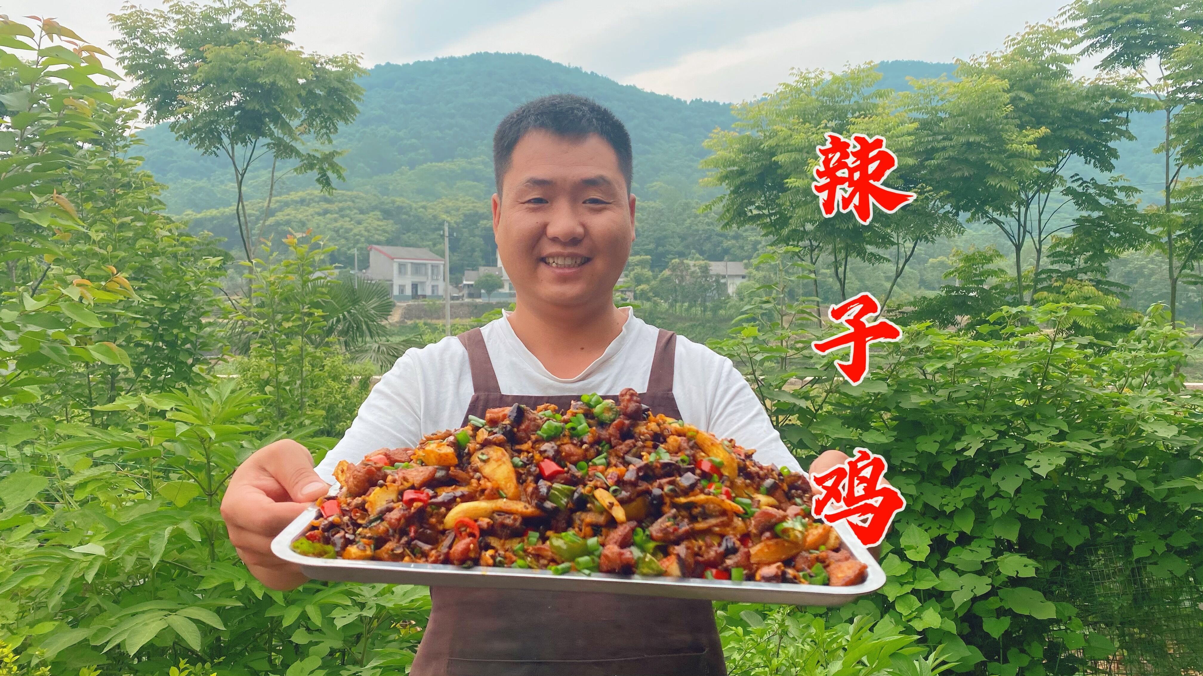 鸡叫得太烦人,抓只做“辣子鸡”,麻辣下酒真是爽