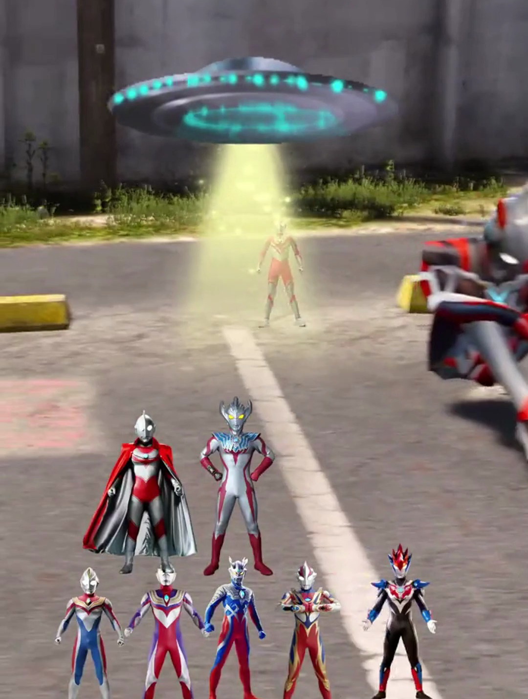 奥特曼没有能量了,都被外星人抓走了-度小视