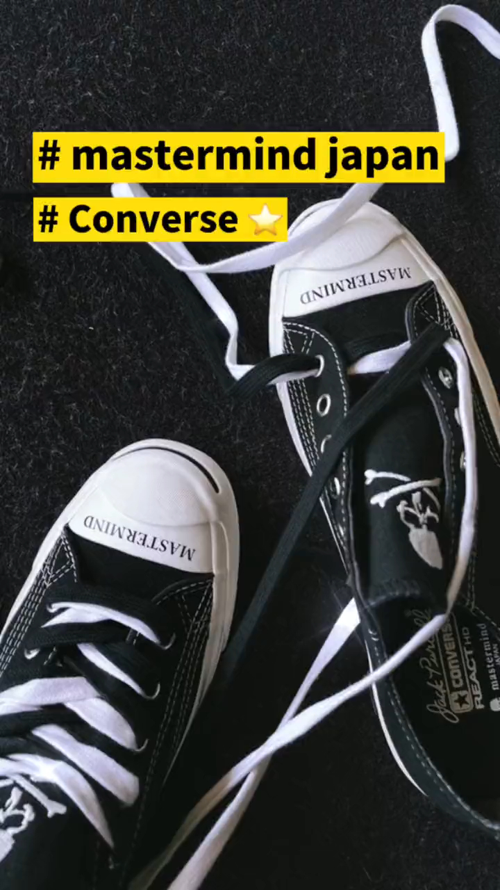 mmj匡威联名的帆布鞋开箱分享!