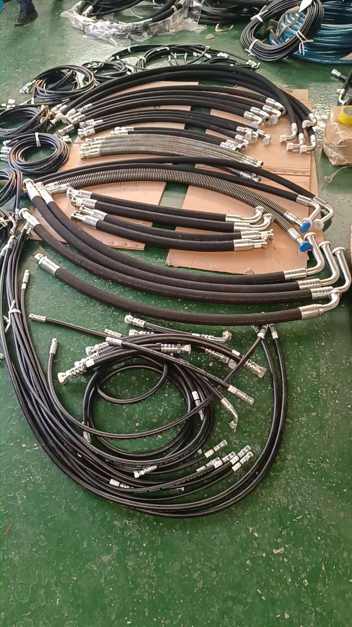 小松挖掘机pc450-8全车液压油管 原厂普利司通高低压 横滨回油管