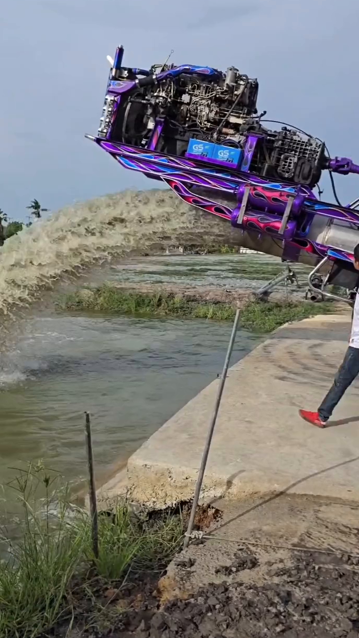 泰国600马力柴油机抽水机