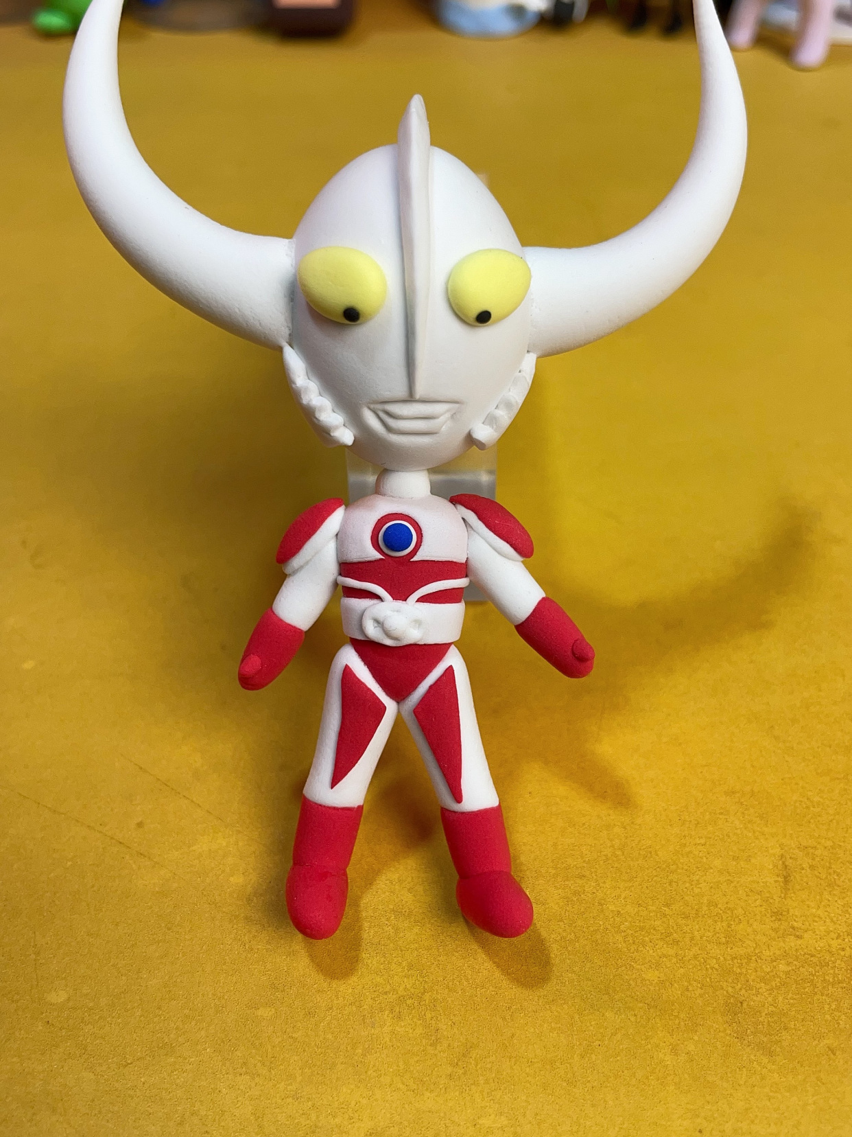 q版奥特之父粘土手工教程来啦