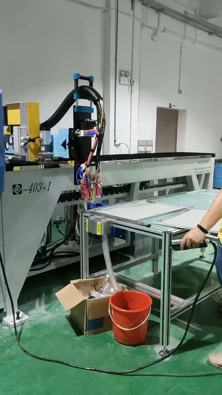 机柜密封打胶机-电柜密封涂胶机-过滤器密封点胶机-聚氨酯发泡机