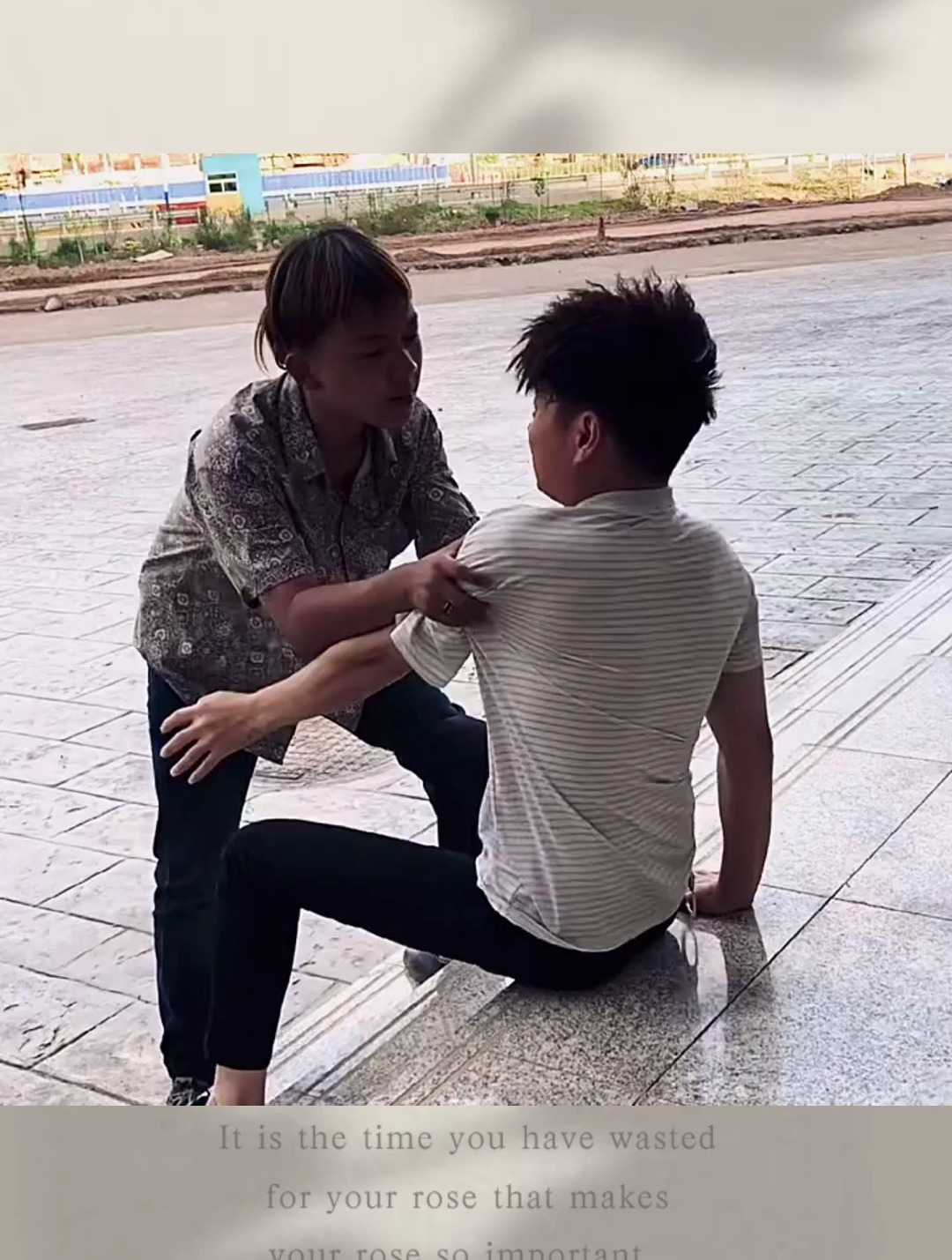 拍戏中……归途奇遇