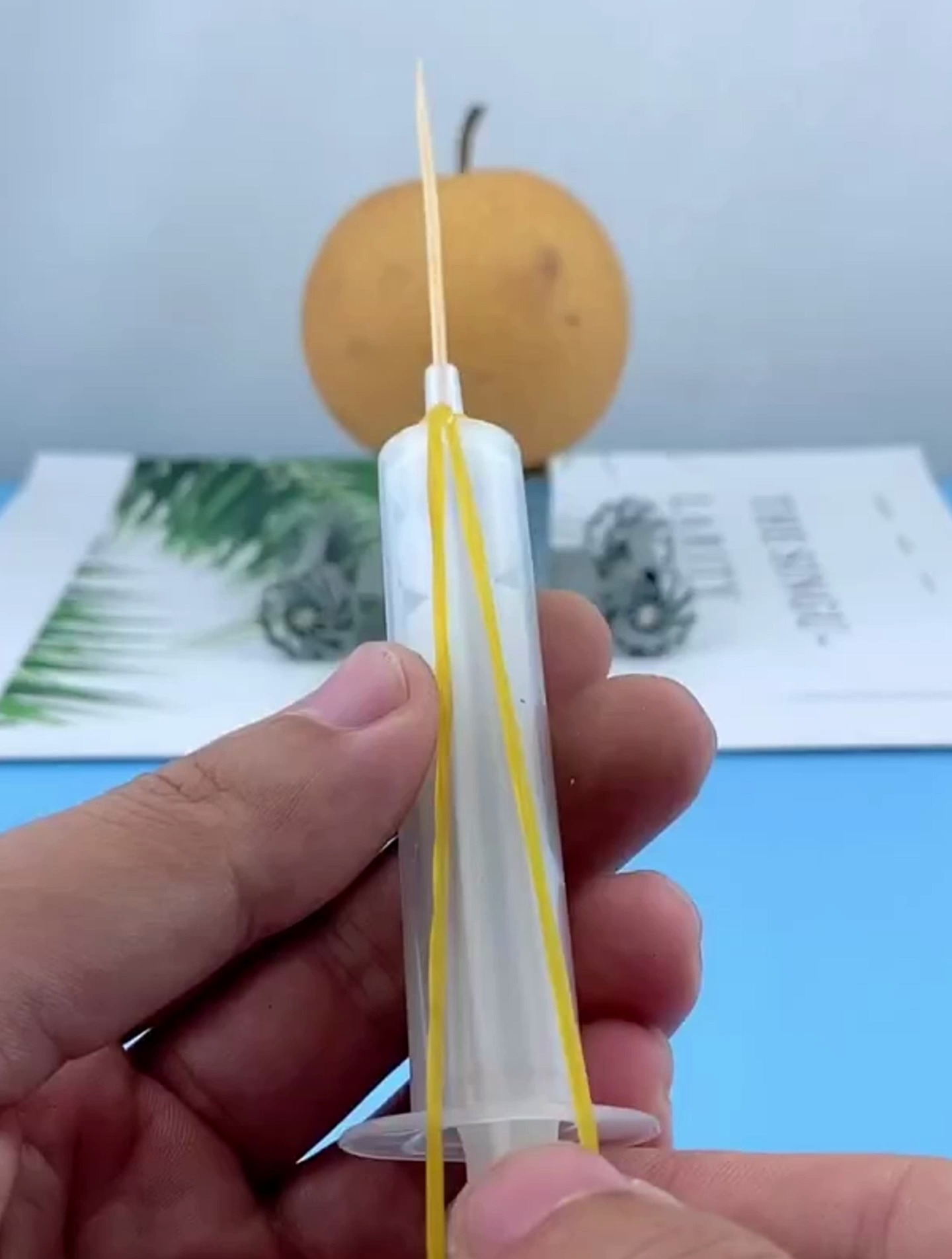 简单制作超好玩的牙签发射器!一起动手吧-度小视