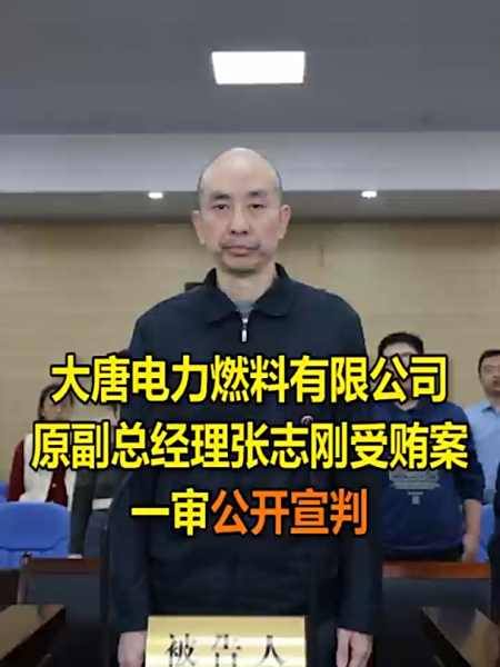 大唐电力燃料有限公司原副总经理张志刚受贿案一审公开宣判