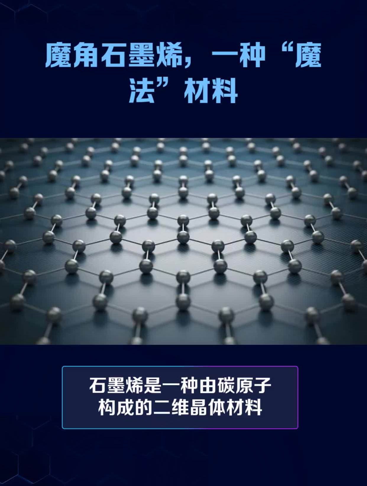 魔角石墨烯,一种"魔法"材料