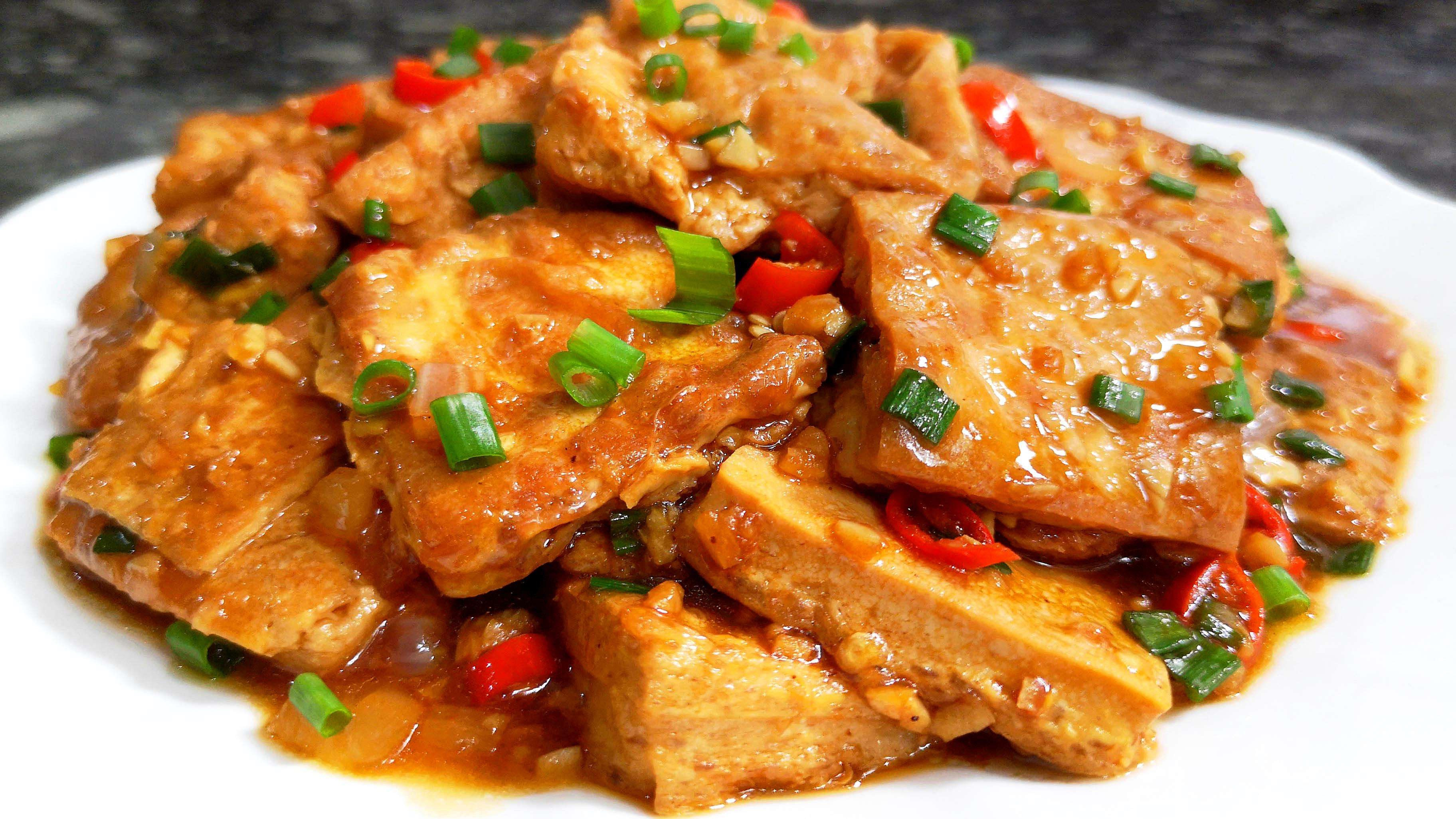 家常菜红烧豆腐的做法