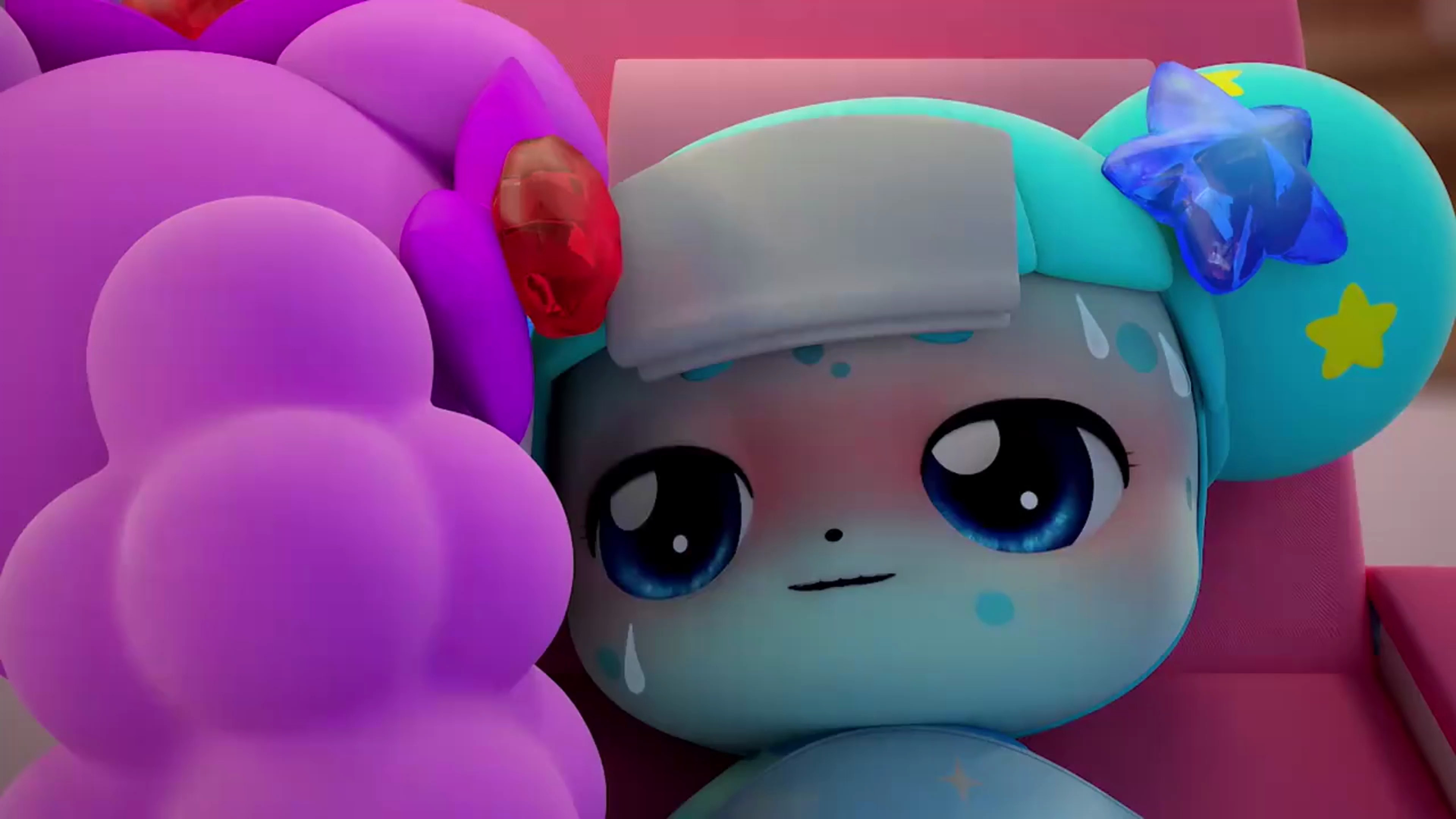 萌可：金子般的心，笑笑嘴硬心软，相互牵挂的友情结出宝石番茄！