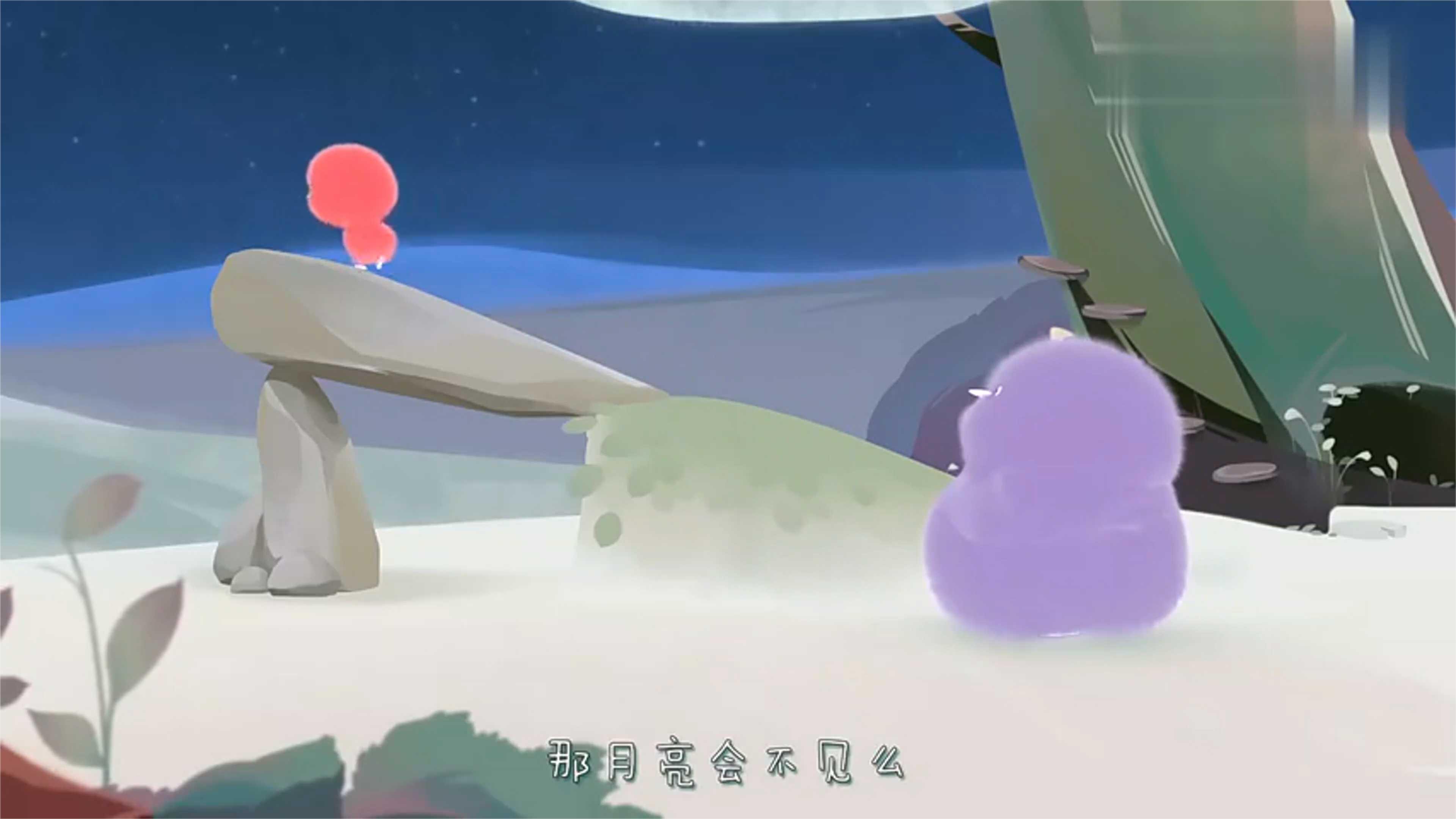 小鸡彩虹:月亮越来越瘦,这该怎么办,它是饿了吗