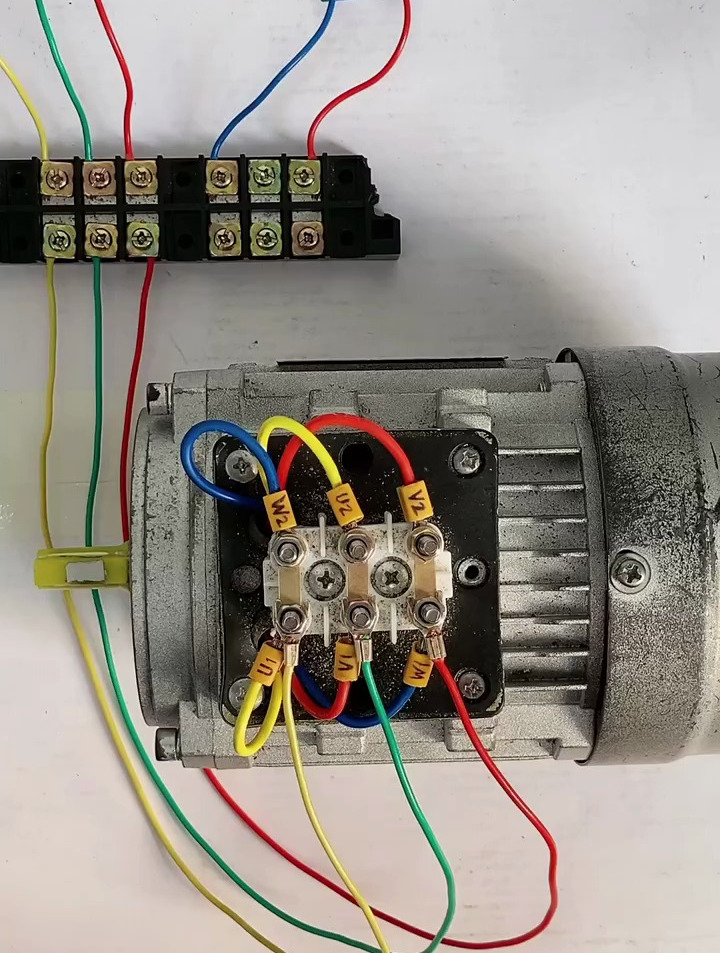 三相电机端子可以换位!