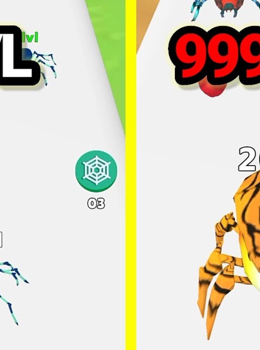 新蜘蛛升级进化,顶级蜘蛛进化