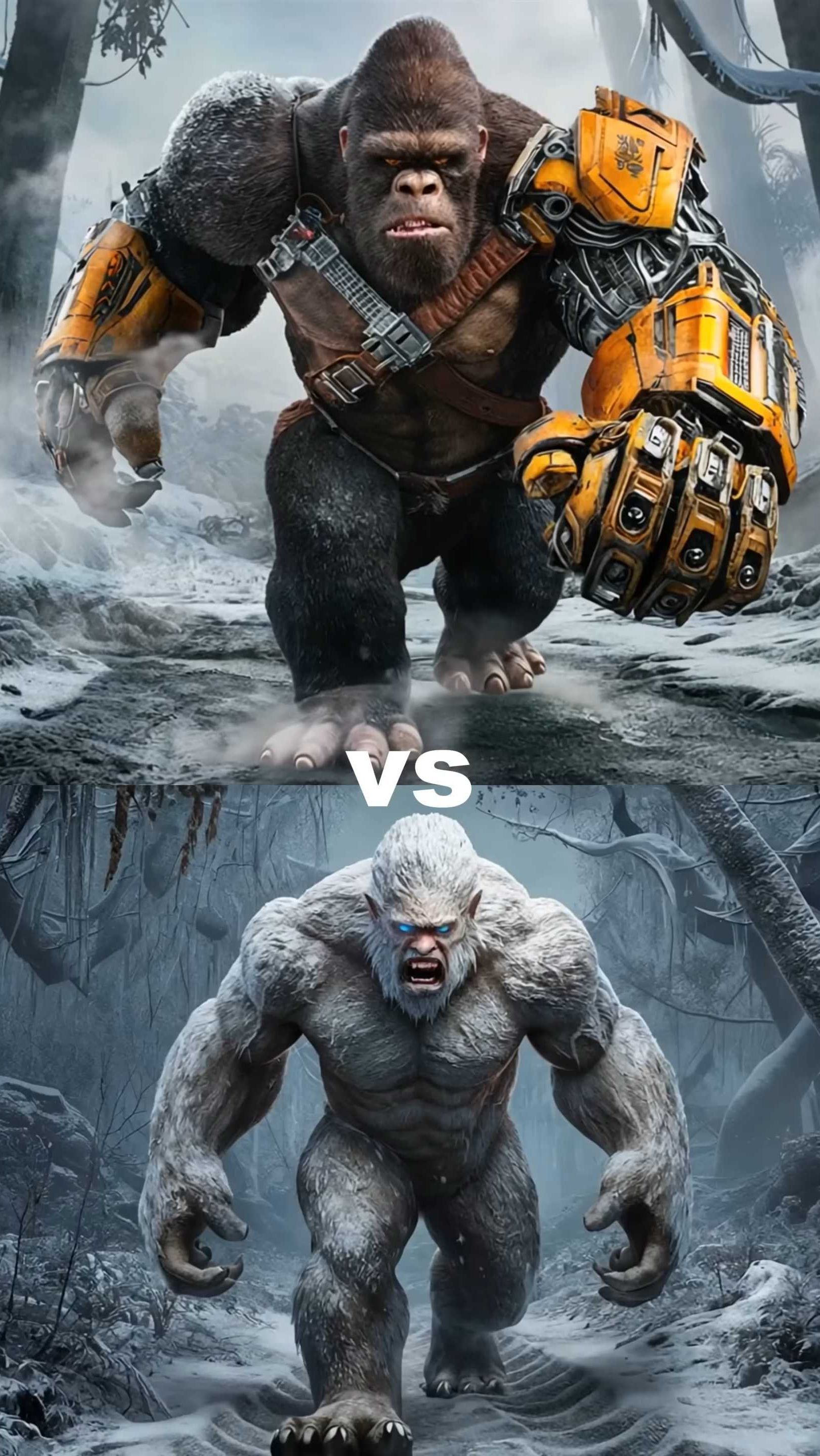 金刚vs克苏鲁获得生物(哥斯拉,绿巨人,恐怖之王,雪人,龙)